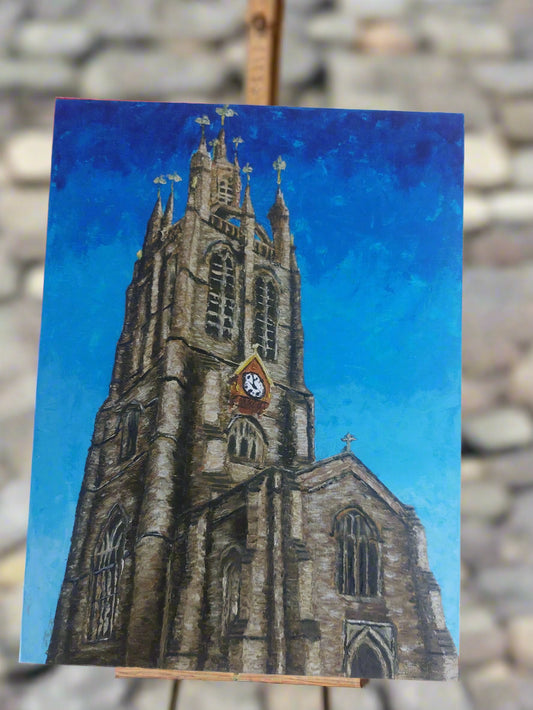 "Newcastle Cathedral" Landscape Print