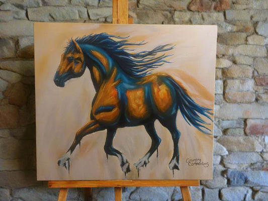 "Wild Horizon" Horse Print